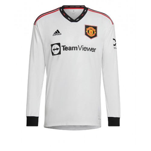Manchester United Bruno Fernandes #8 Bortedrakt 2022-23 Langermet Manchester United Bruno Fernandes #8 Bortedrakt 2022-23 Langermet